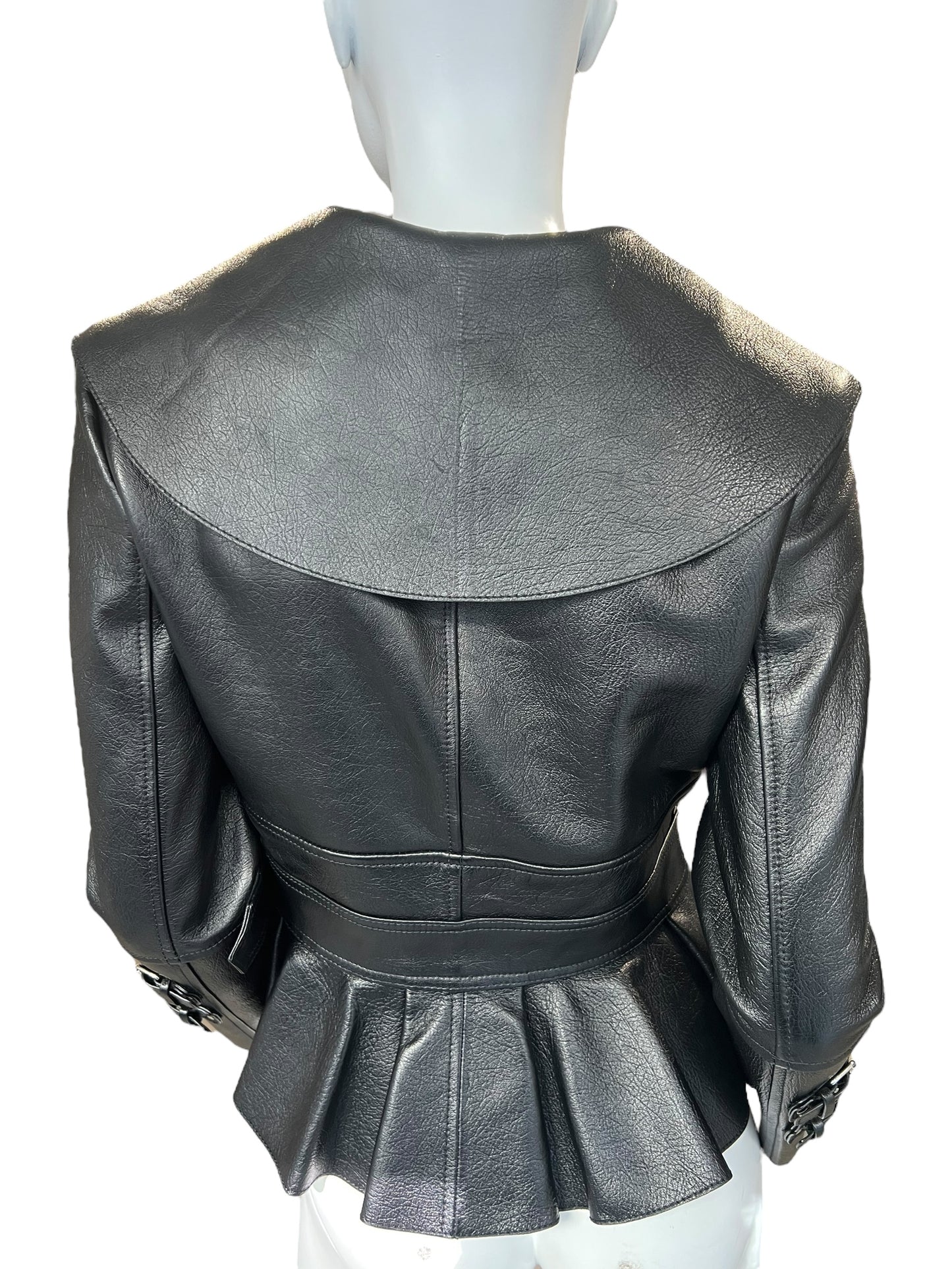 ALEXANDER MCQUEEN F/W 2018 LEATHER JACKET