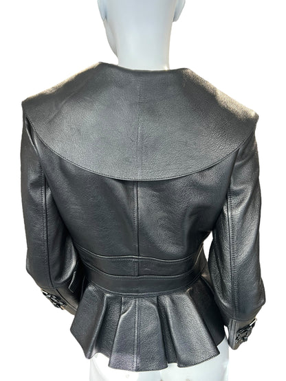 ALEXANDER MCQUEEN F/W 2018 LEATHER JACKET