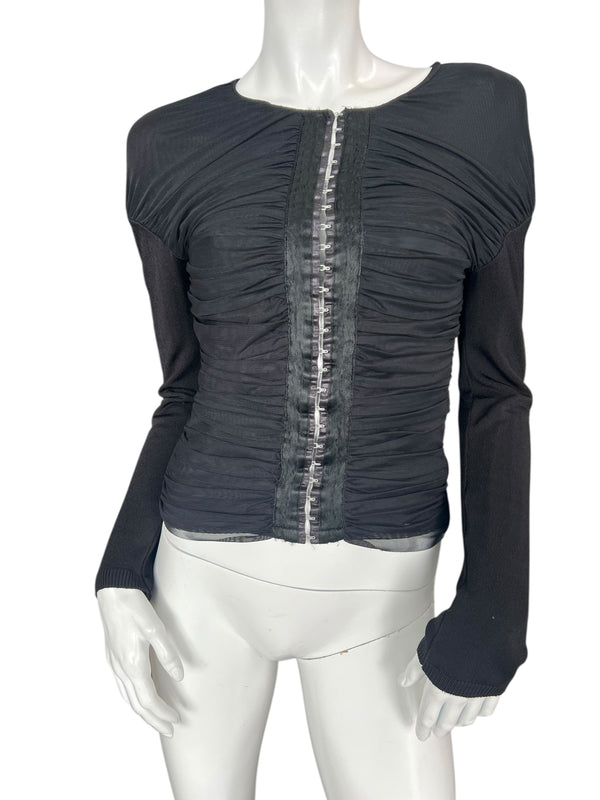 VINTAGE HOOK & EYE TOP