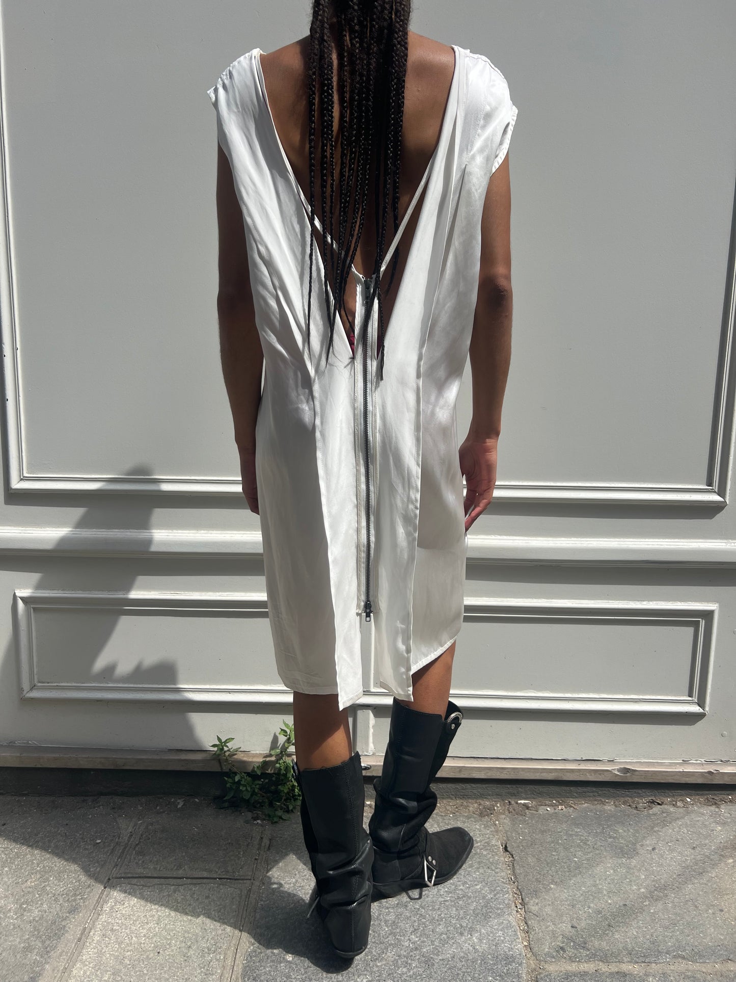 ANN DEMEULEMEESTER SILK DRESS