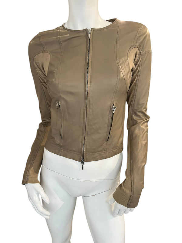 PLEIN SUD S/S 2004 LEATHER JACKET