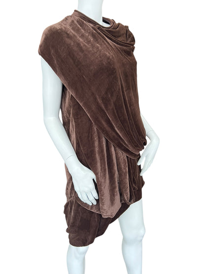 RICK OWENS F/W 2015 VELVET TOP