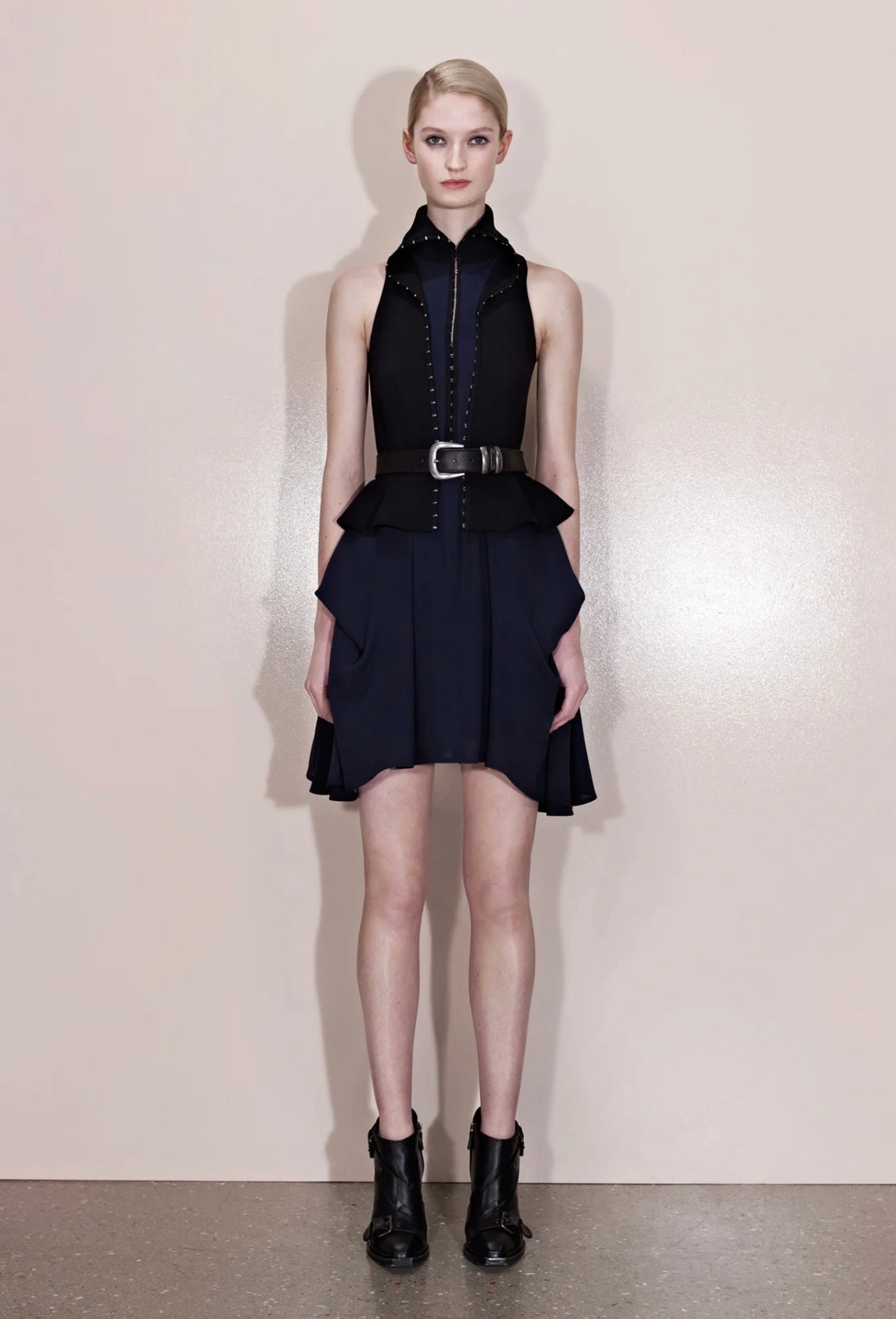 MCQ ALEXANDER MCQUEEN PRE-FALL 2013 CORSET DRESS