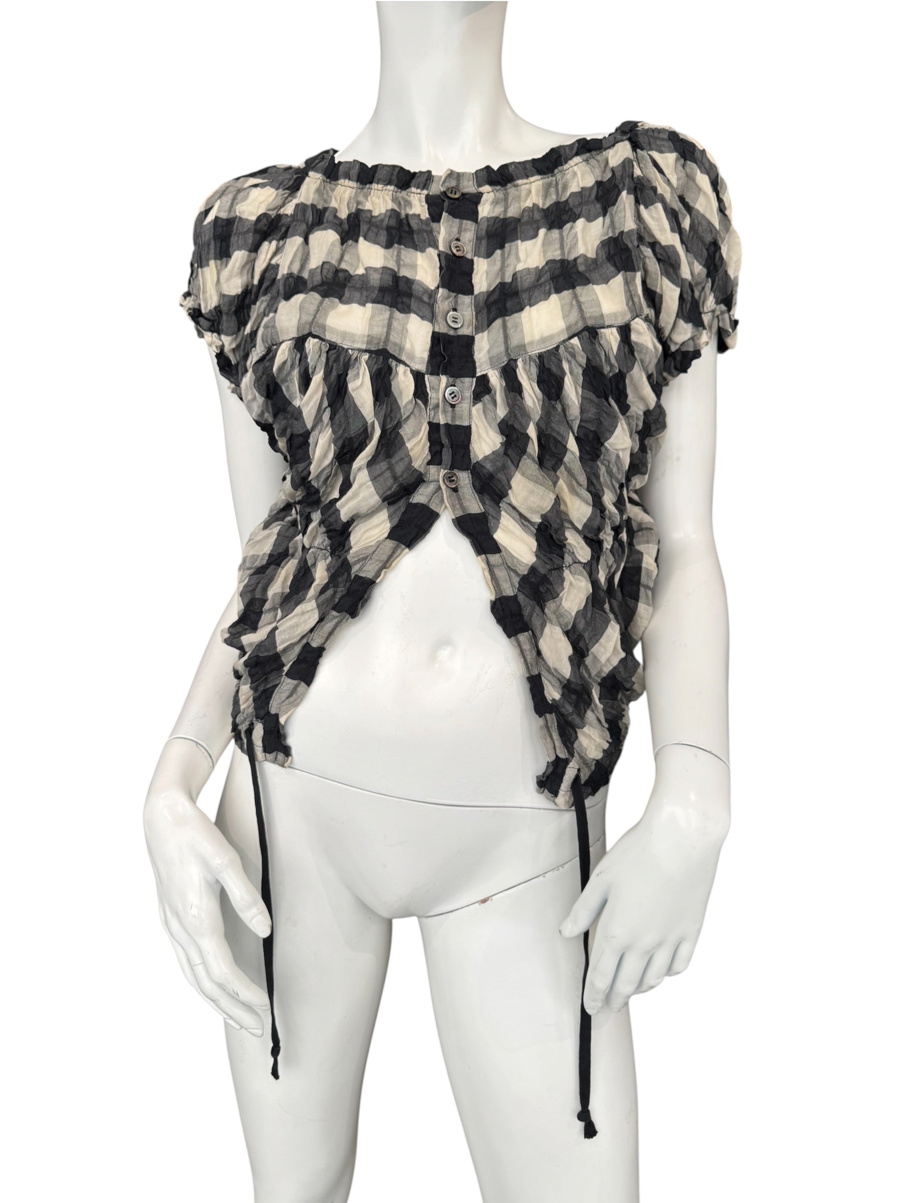 COMME DES GARÇONS CROPPED TOP