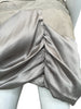 Thumbnail for ILARIA NISTRI LEATHER & SILK SKIRT
