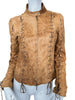 Thumbnail for PLEIN SUD LEATHER LACED JACKET