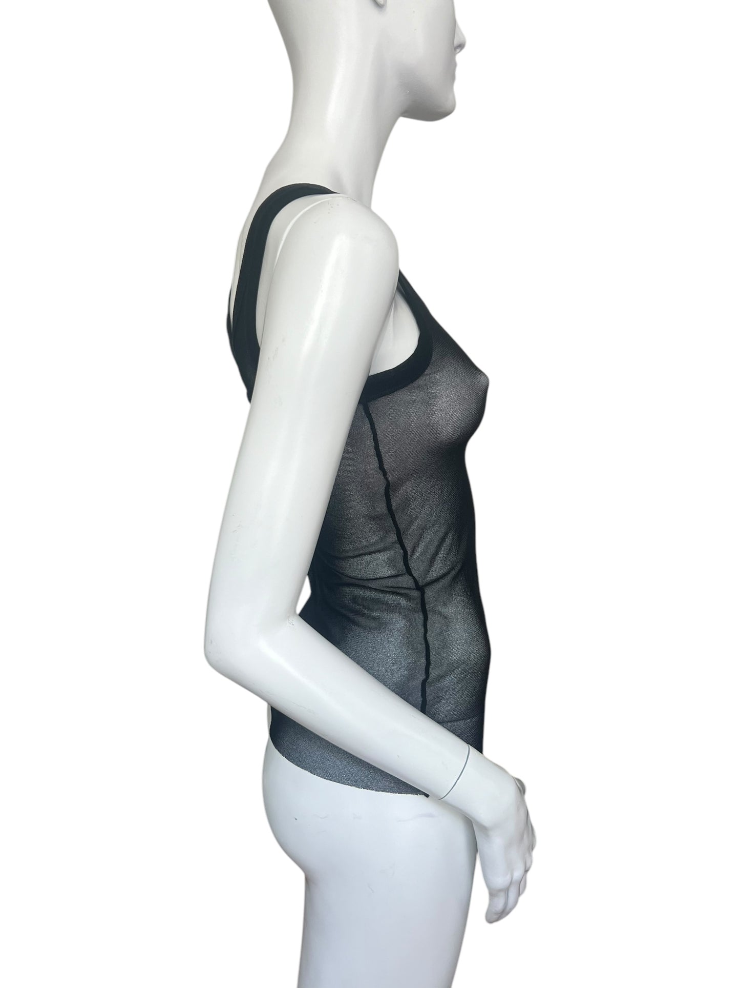 JEAN PAUL GAULTIER MESH TANK TOP