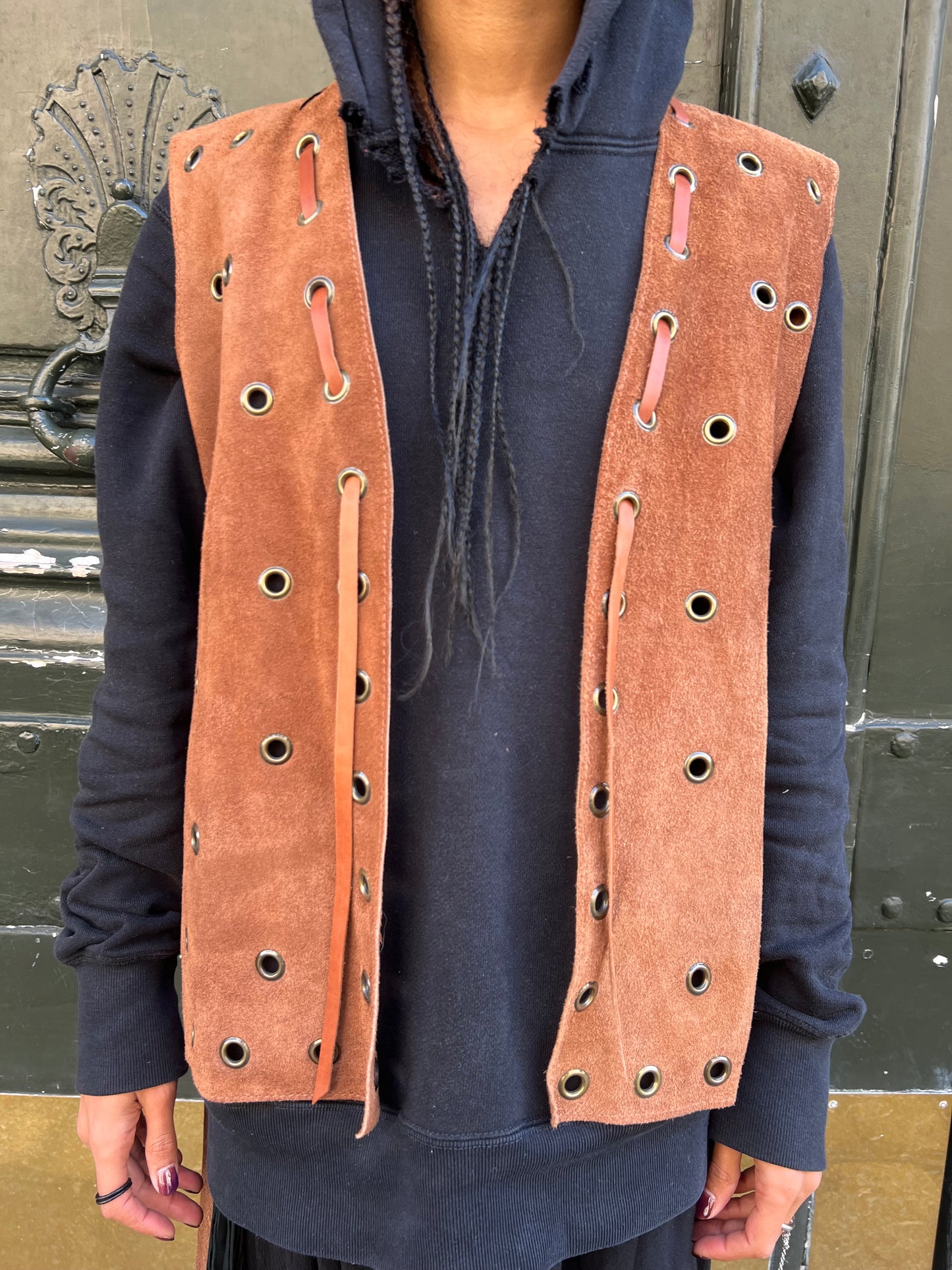 VINTAGE LEATHER VEST