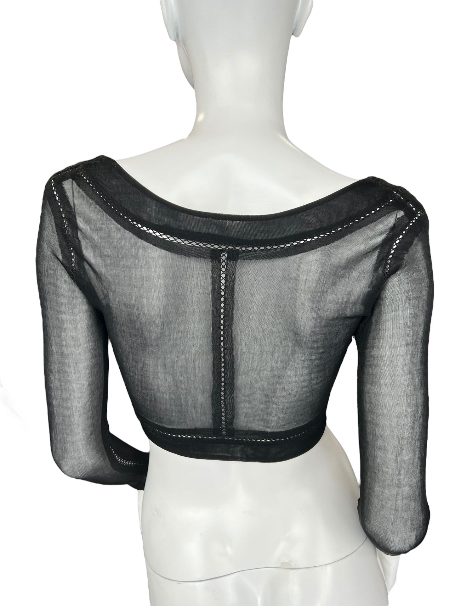 PLEIN SUD SHEER TOP