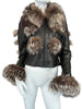 Thumbnail for JITROIS LEATHER & FUR JACKET