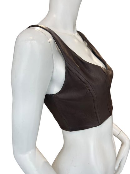 PLEIN SUD F/W 1994 LEATHER TOP