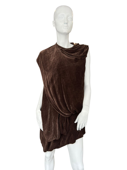 RICK OWENS F/W 2015 VELVET TOP