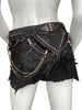 Thumbnail for VINTAGE LEATHER MINI SKIRT