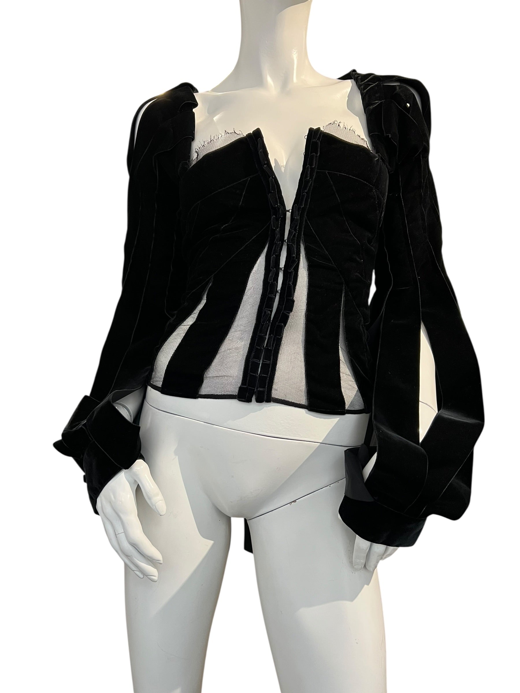 YVES SAINT LAURENT F/W 2002 CORSET