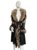 Thumbnail for VINTAGE LEATHER FUR COAT