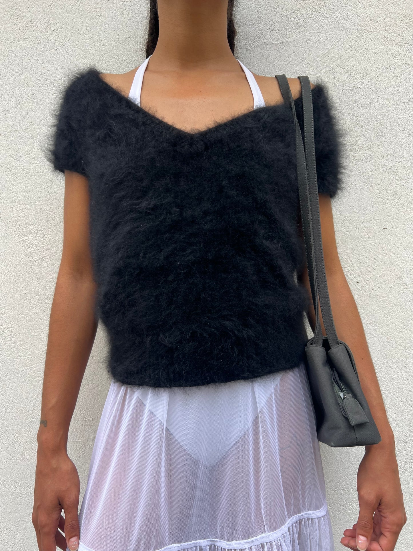 CELINE ANGORA TOP