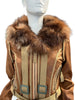 Thumbnail for SAGA IBAÑEZ LEATHER AND FUR JACKET