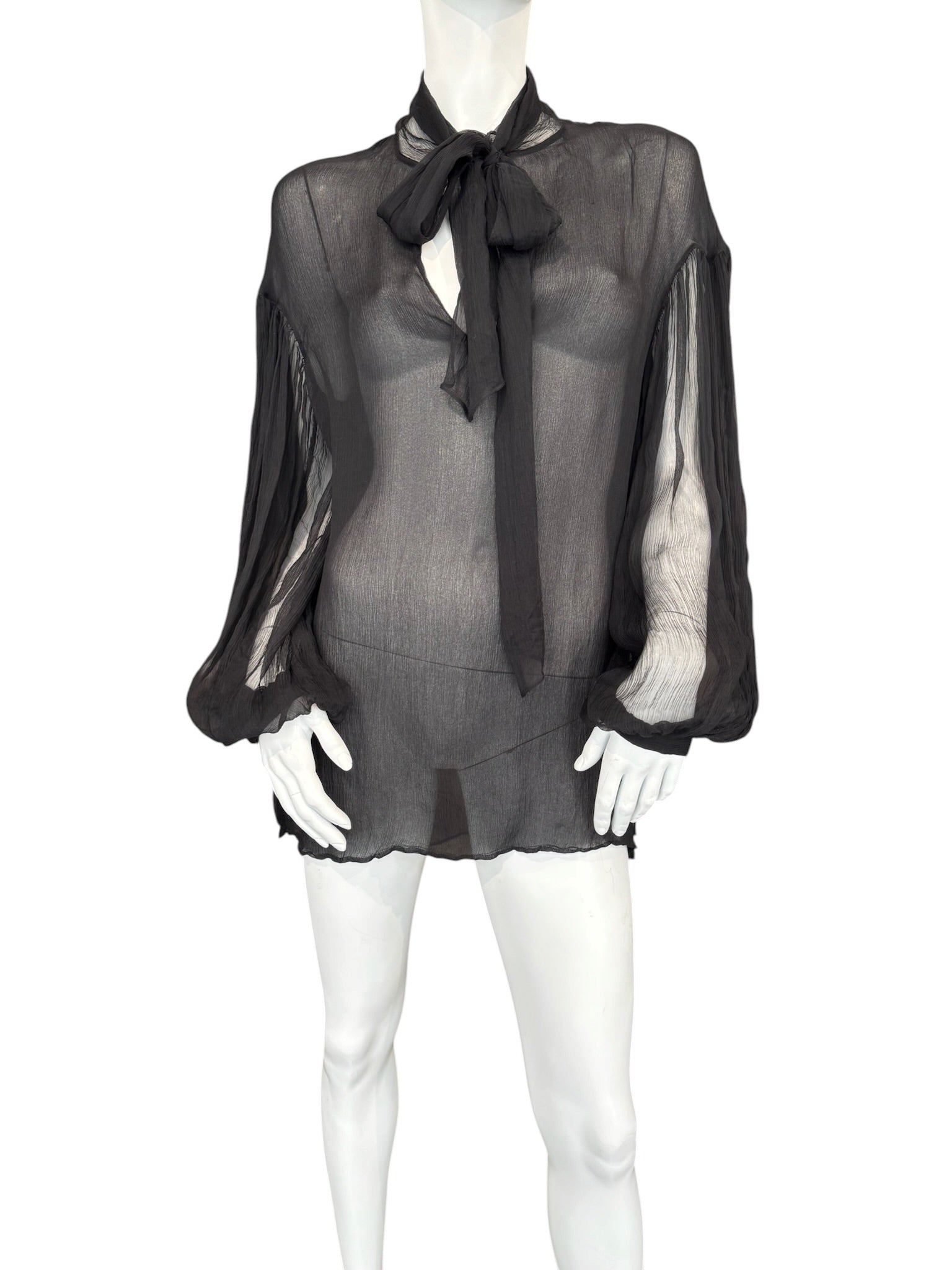 MARCEL MARONGIU SILK BLOUSE
