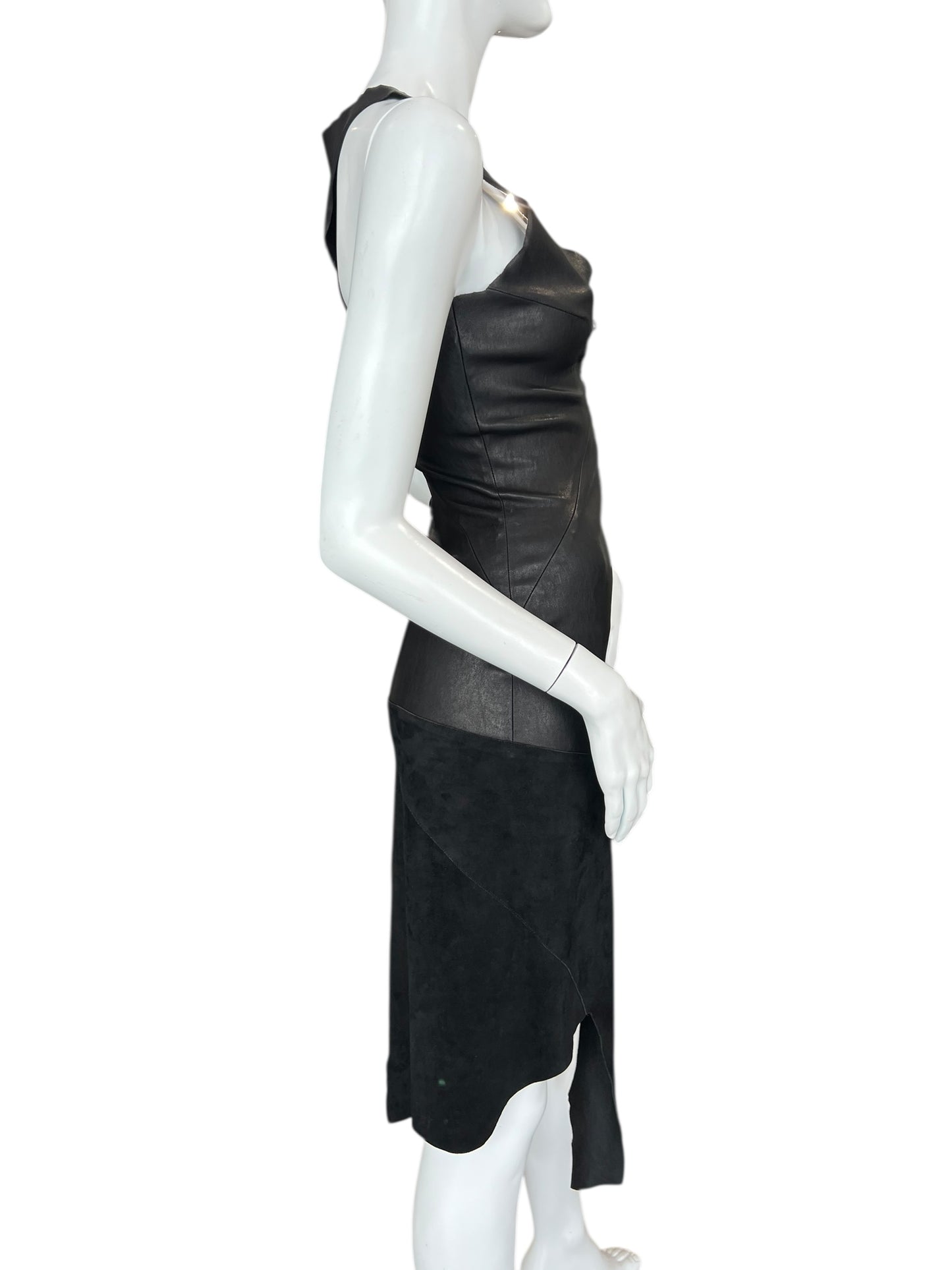 JITROIS LEATHER DRESS
