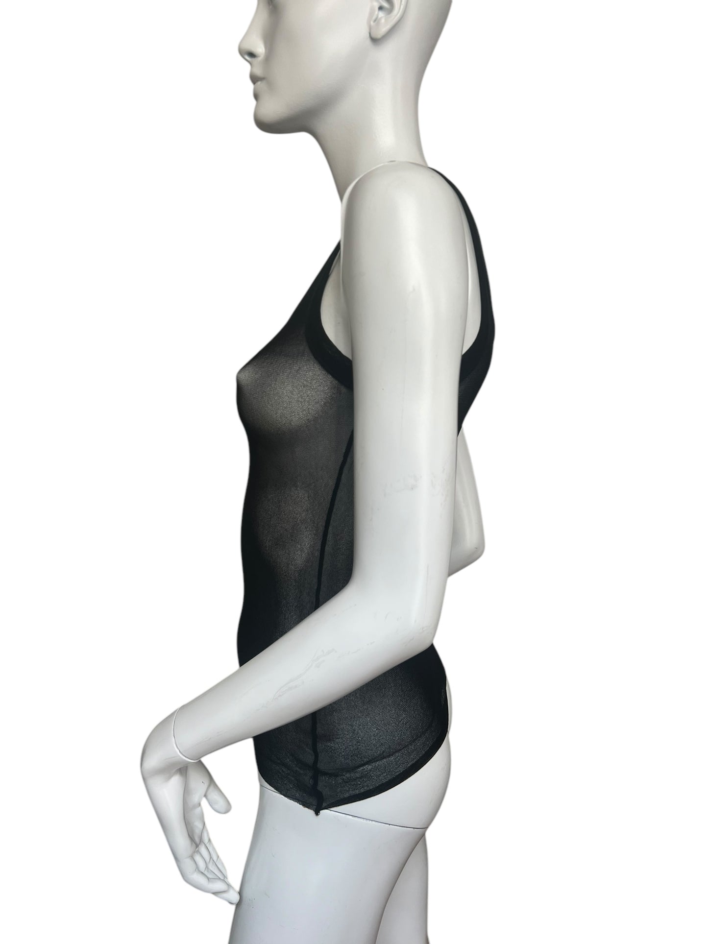 JEAN PAUL GAULTIER MESH TANK TOP