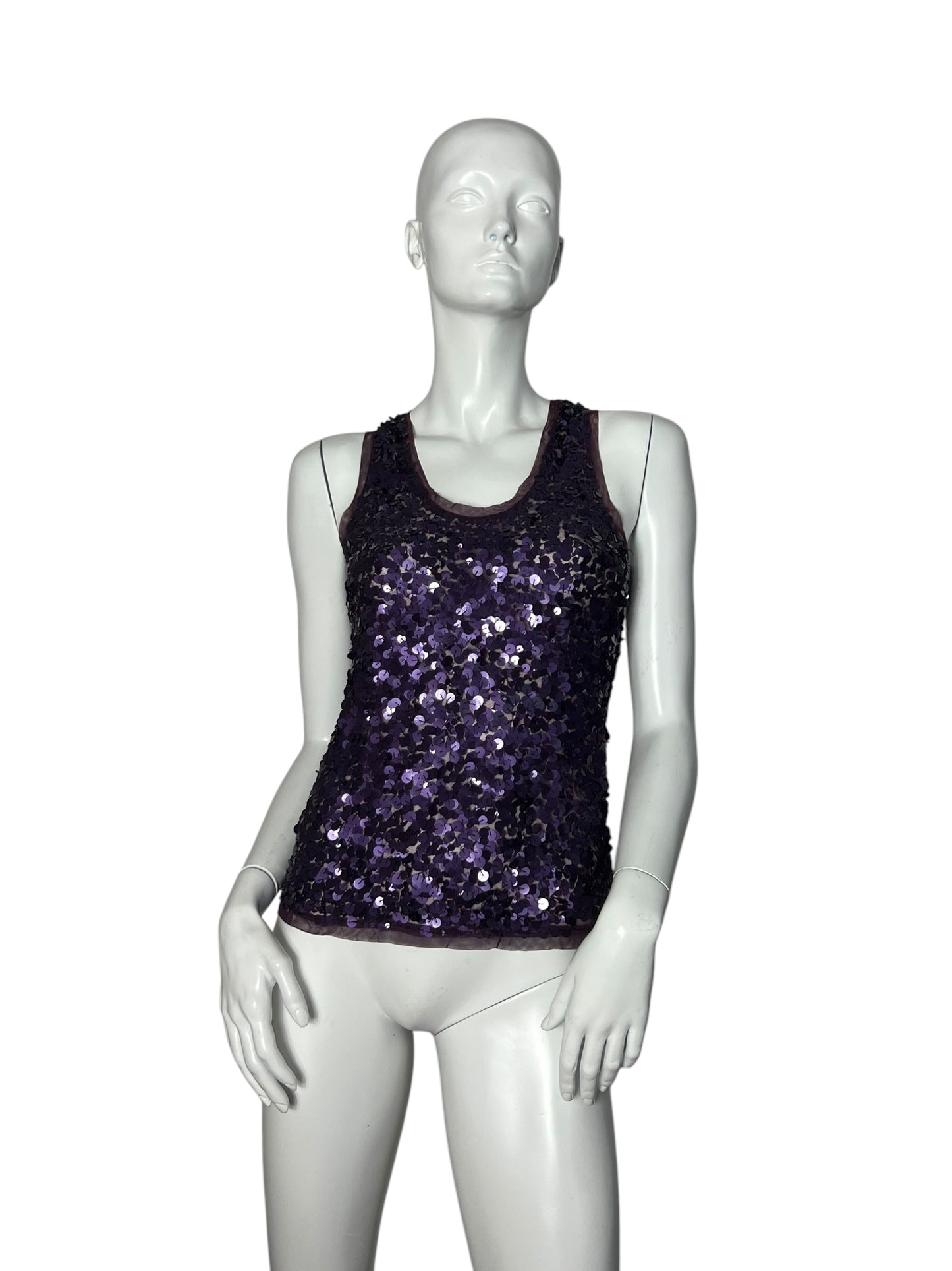 SISLEY SEQUIN TANK TOP