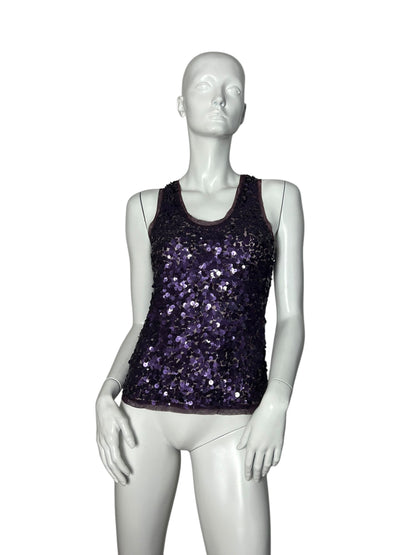 SISLEY SEQUIN TANK TOP