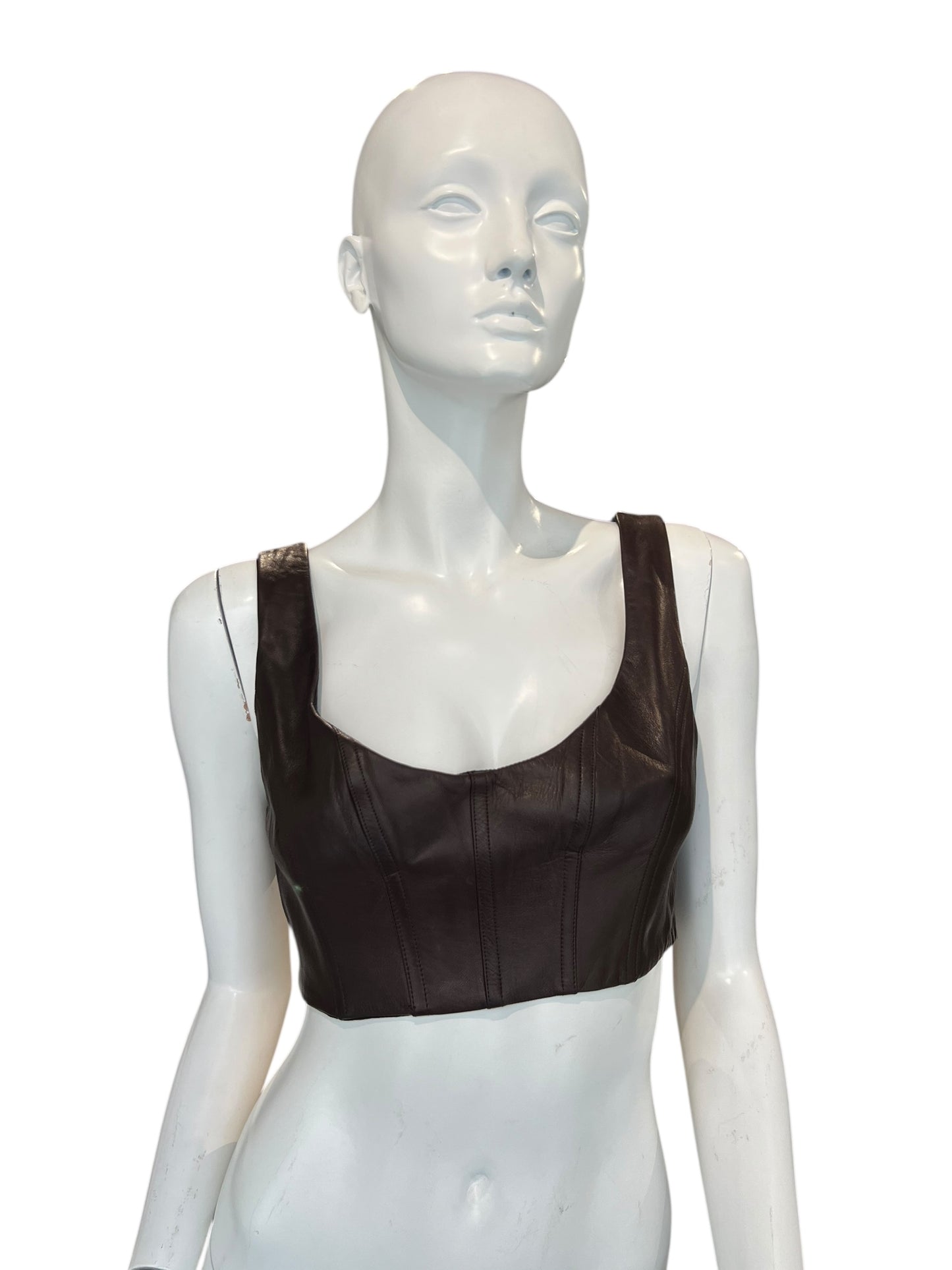 PLEIN SUD F/W 1994 LEATHER TOP