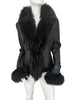 Thumbnail for JITROIS LEATHER FUR JACKET
