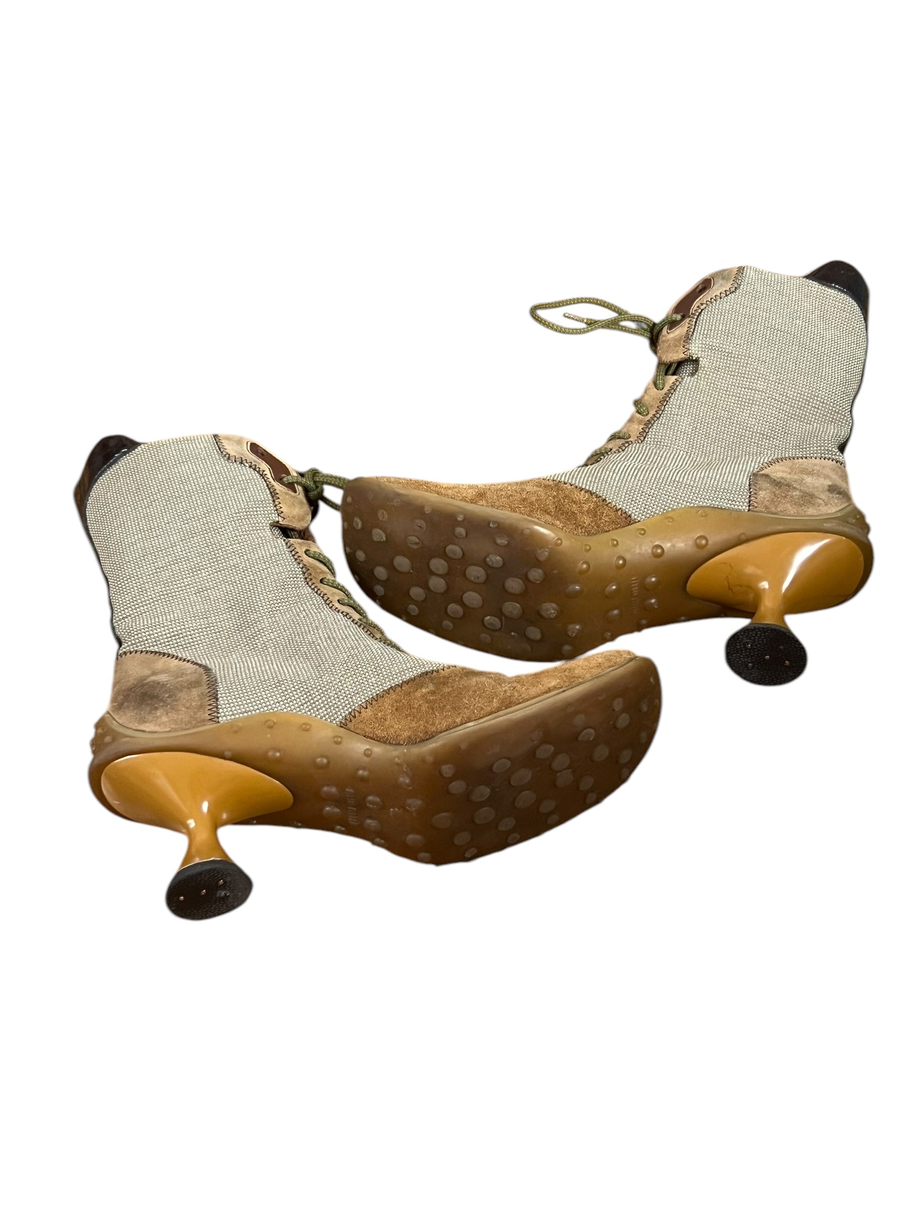MIU MIU F/W 1999 BUBBLE SOLE BOOTS – ESCO