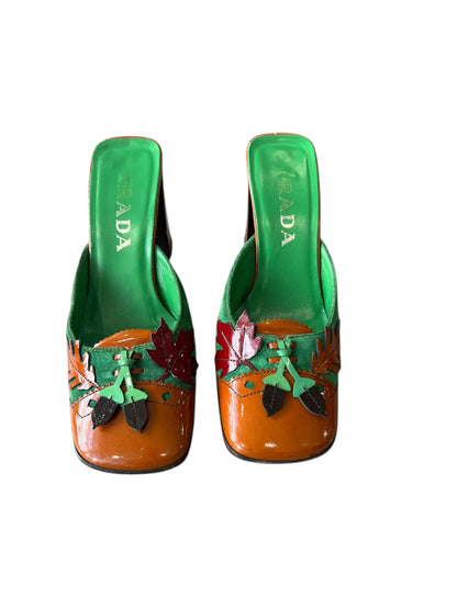 PRADA F/W 1999 LEAF HEELS