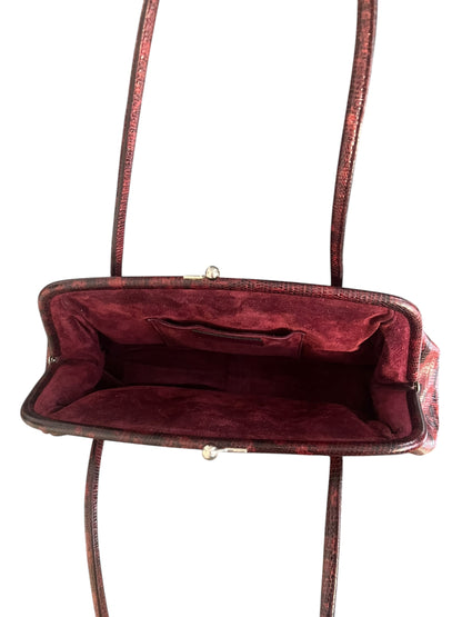 MIU MIU LIZARD LEATHER BAG