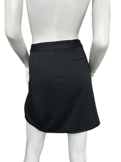 JEAN PAUL GAULTIER BLACK WRAP UP MINI SKIRT