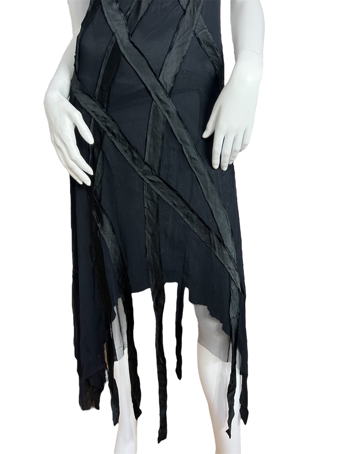 VINTAGE ASYMMETRICAL TULLE DRESS