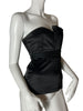 Thumbnail for SATIN ZIP BUSTIER