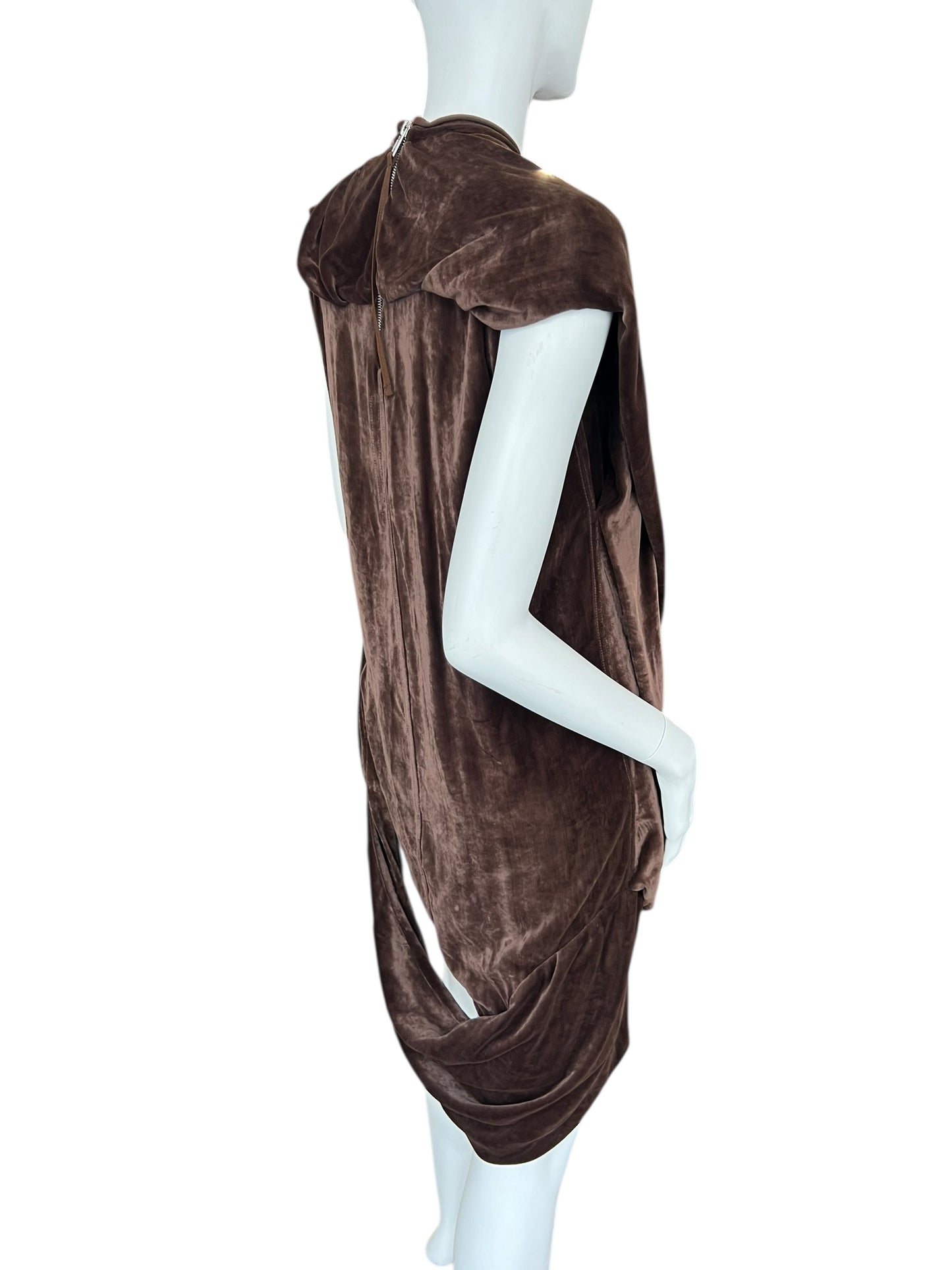 RICK OWENS F/W 2015 VELVET TOP