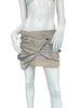 Thumbnail for ILARIA NISTRI LEATHER & SILK SKIRT