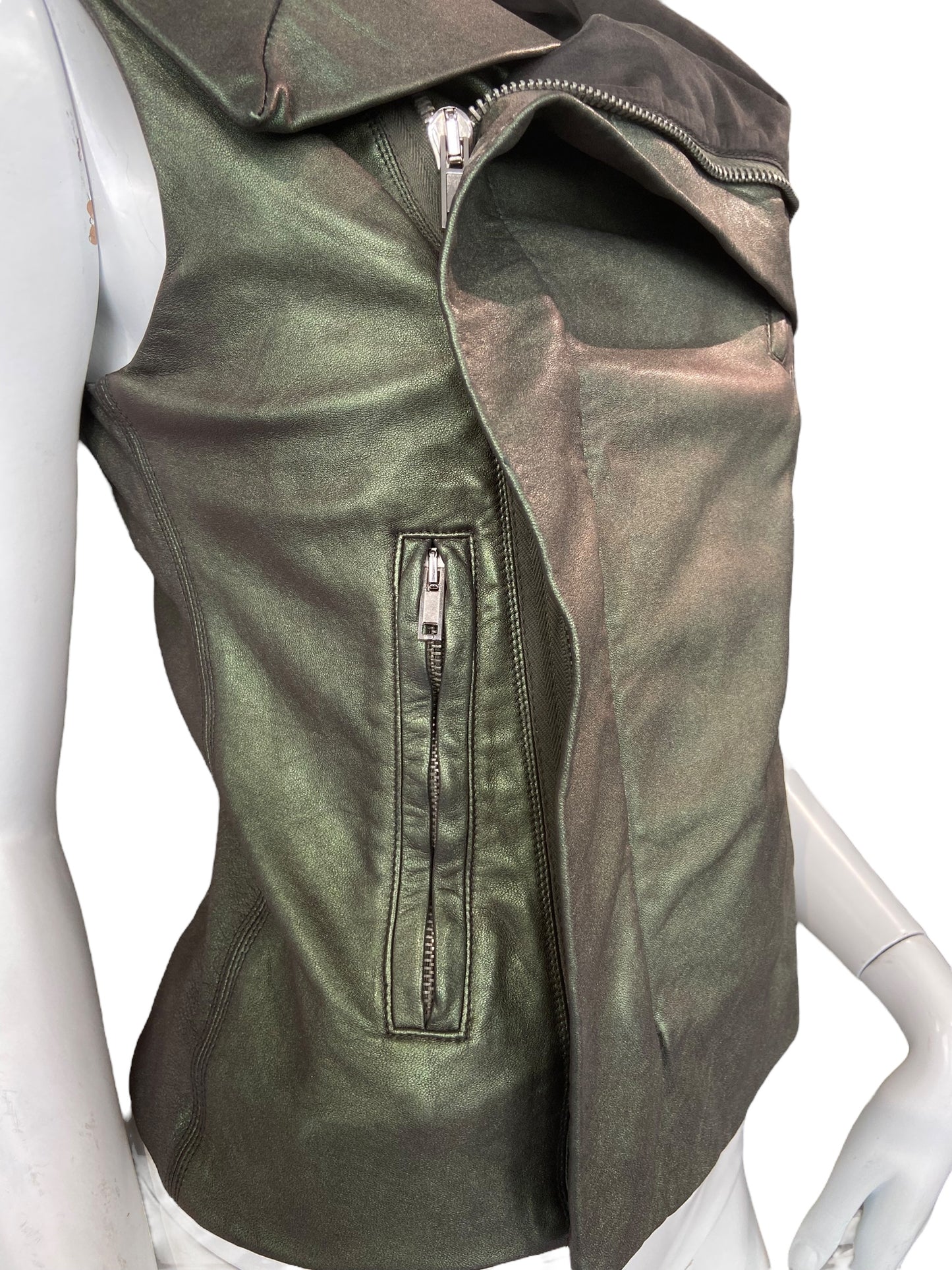 RICK OWENS LEATHER JACKET