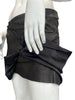 Thumbnail for ILARIA NISTRI LEATHER & SILK SKIRT
