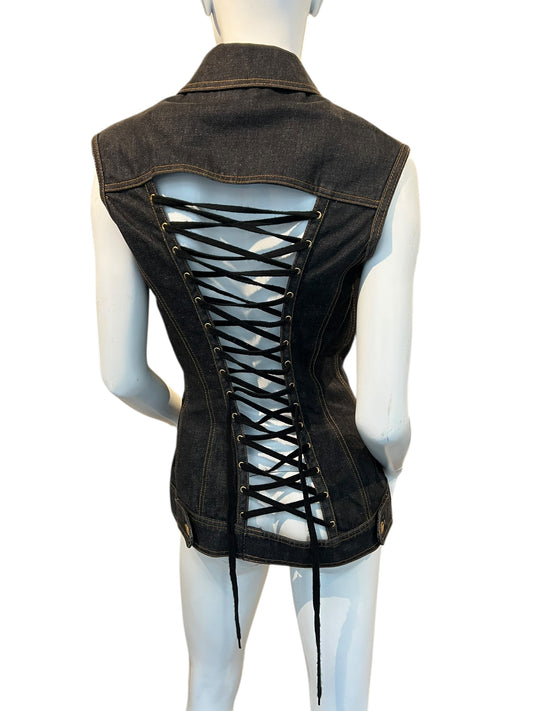 JEAN PAUL GAULTIER DENIM VEST