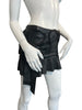 Thumbnail for JITROIS LEATHER & SILK MINI SKIRT