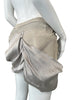 Thumbnail for ILARIA NISTRI LEATHER & SILK SKIRT