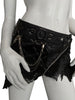 Thumbnail for VINTAGE LEATHER MINI SKIRT