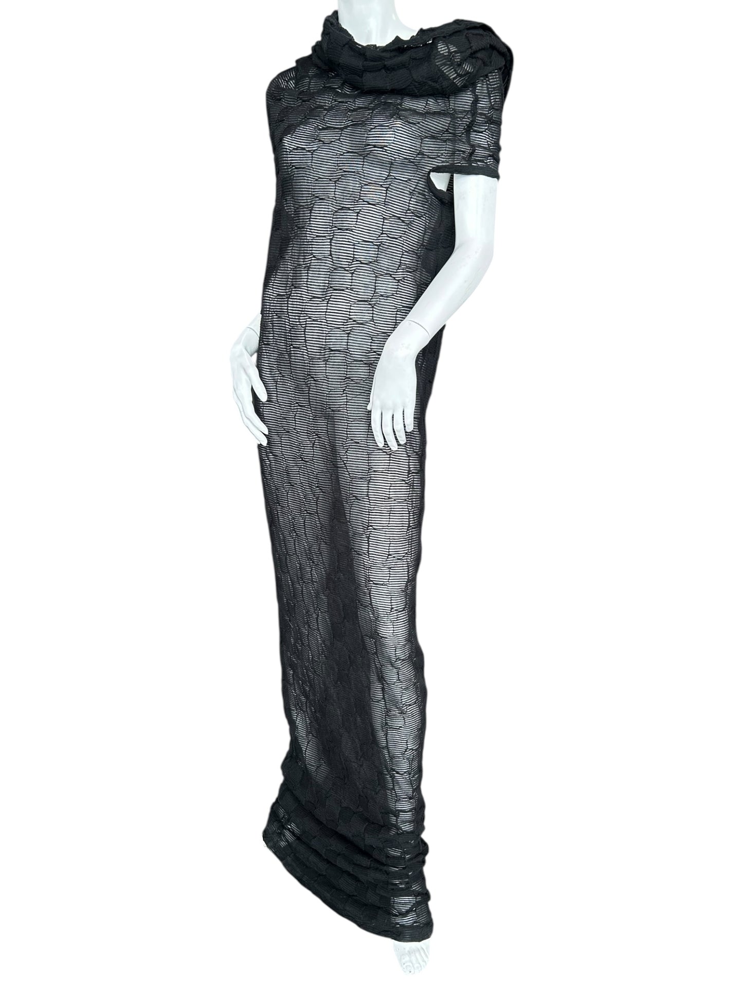 JUNYA WATANABE S/S 2016 WOOL MAXI DRESS