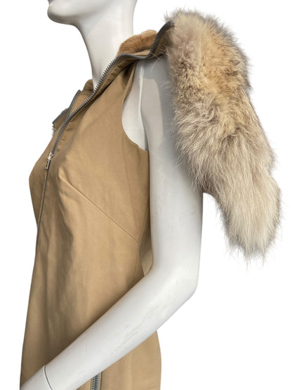 CELINE FUR DRESS