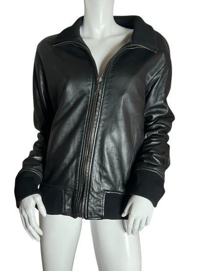 BIKKEMBERGS LEATHER JACKET