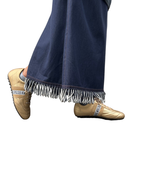 BIKKEMBERGS GOLD SNEAKERS