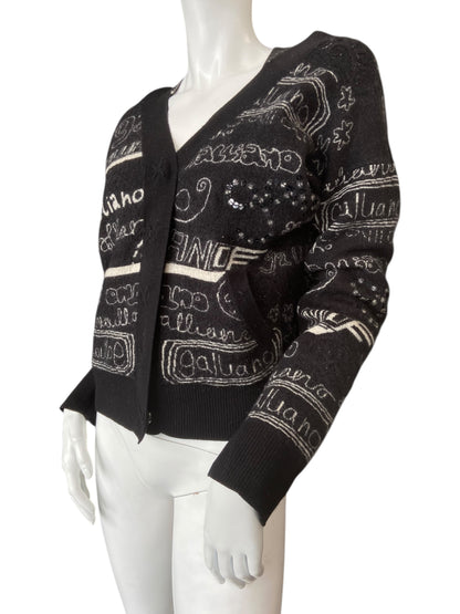 JOHN GALLIANO HOODED SWEATER