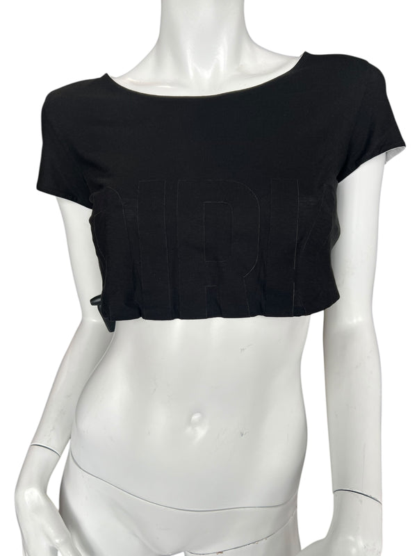 DIRK BIKKEMBERGS SPORT COUTURE CROP TOP