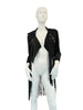 Thumbnail for PLEIN SUD FRINGES SUEDE JACKET