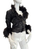 Thumbnail for JITROIS LEATHER & FUR JACKET